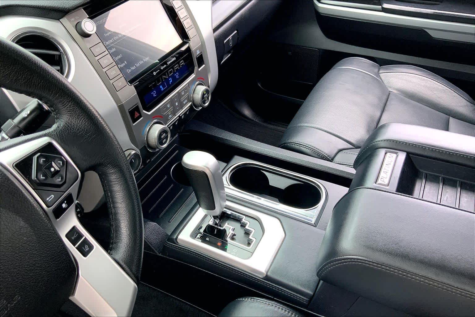 2021 Toyota Tundra Platinum Wind Chill Pearl at Group 1 Toyota Southwest