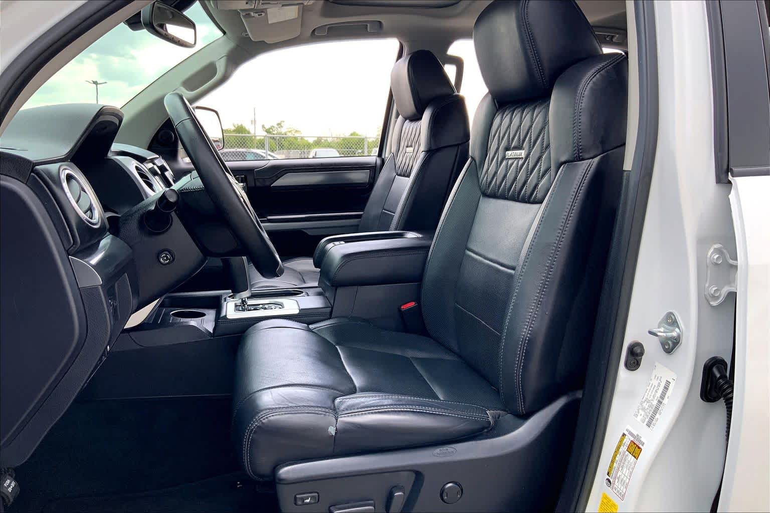 2021 Toyota Tundra Platinum Wind Chill Pearl at Group 1 Toyota Southwest