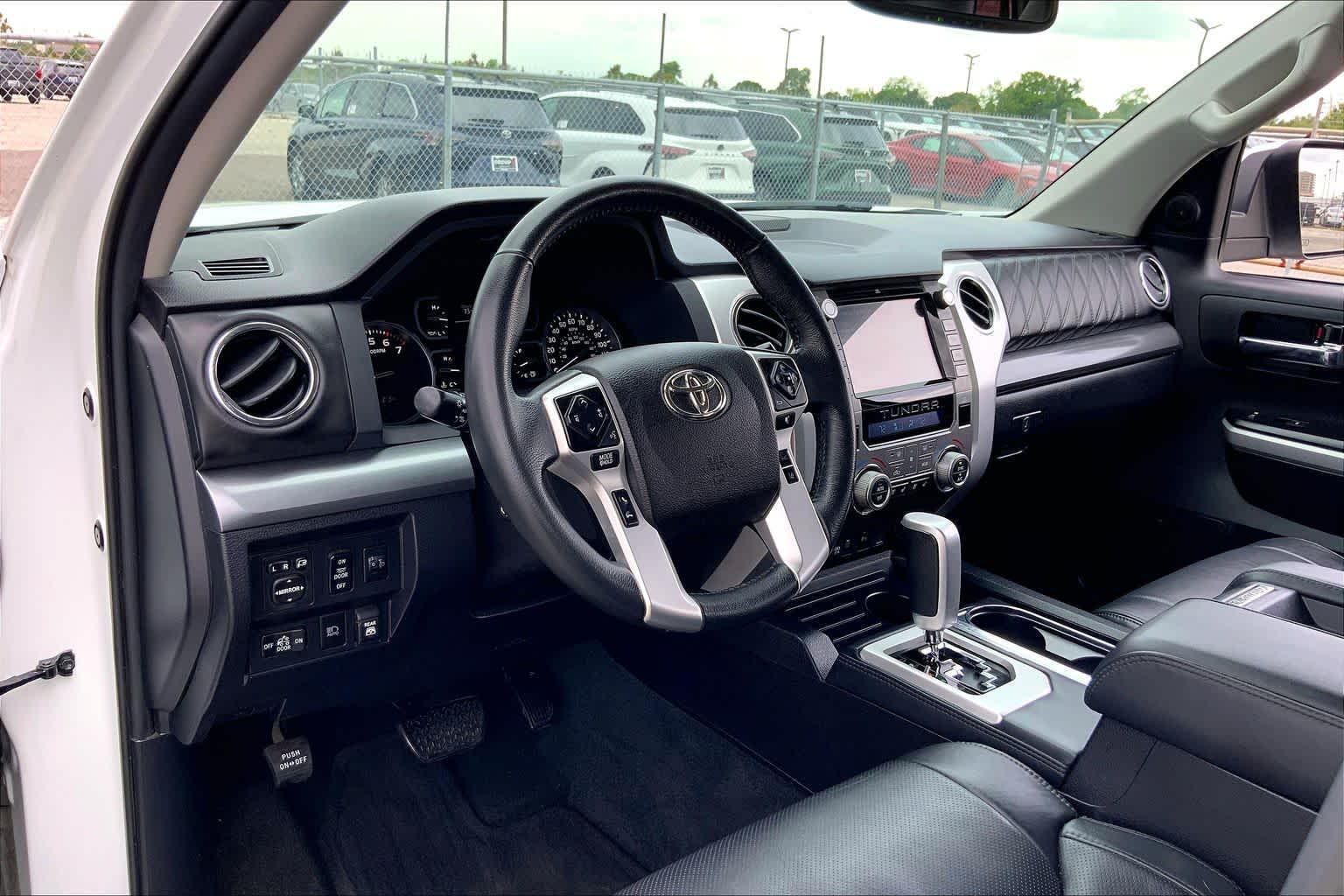 2021 Toyota Tundra Platinum Wind Chill Pearl at Group 1 Toyota Southwest