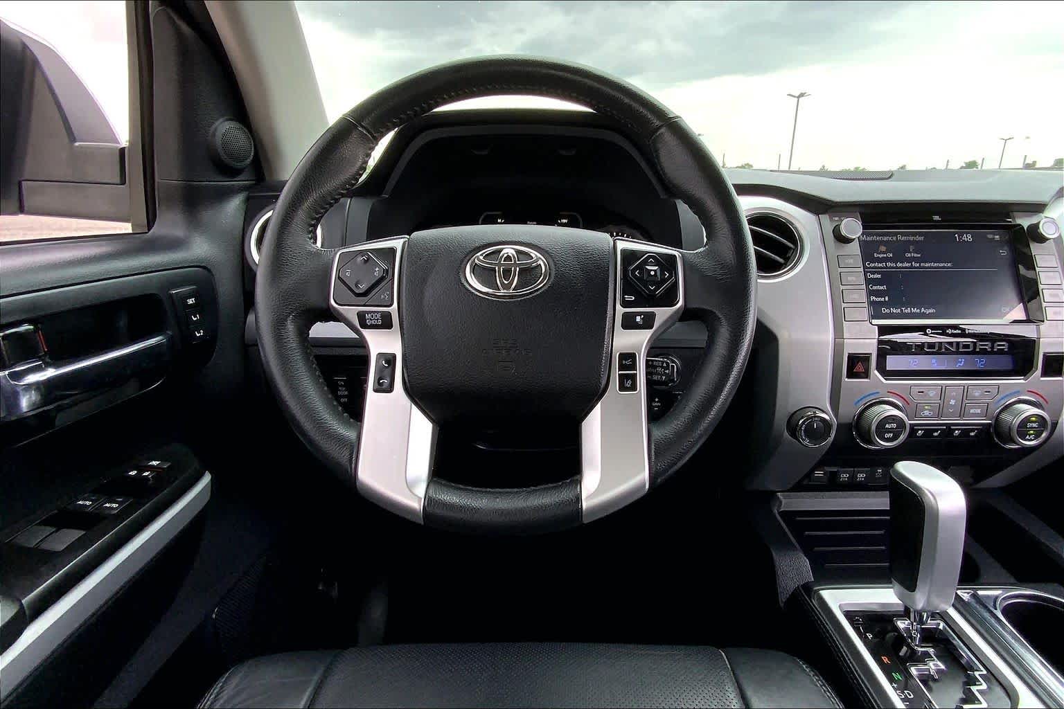 2021 Toyota Tundra Platinum Wind Chill Pearl at Group 1 Toyota Southwest