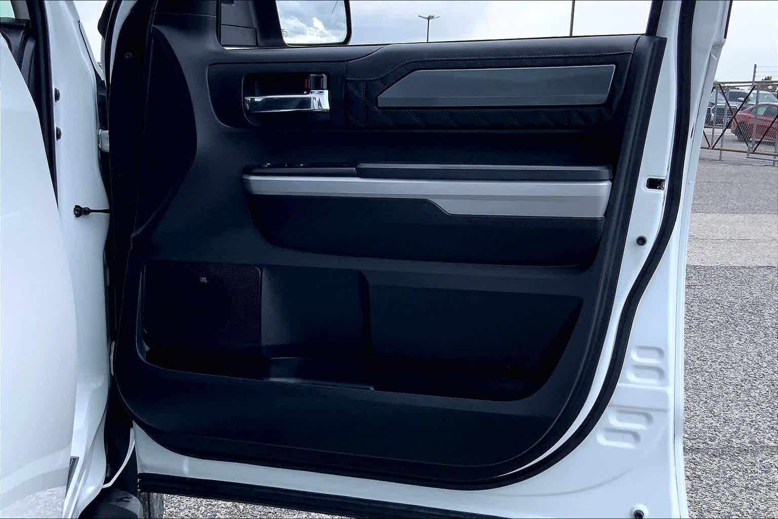 2021 Toyota Tundra Platinum Wind Chill Pearl at Group 1 Toyota Southwest