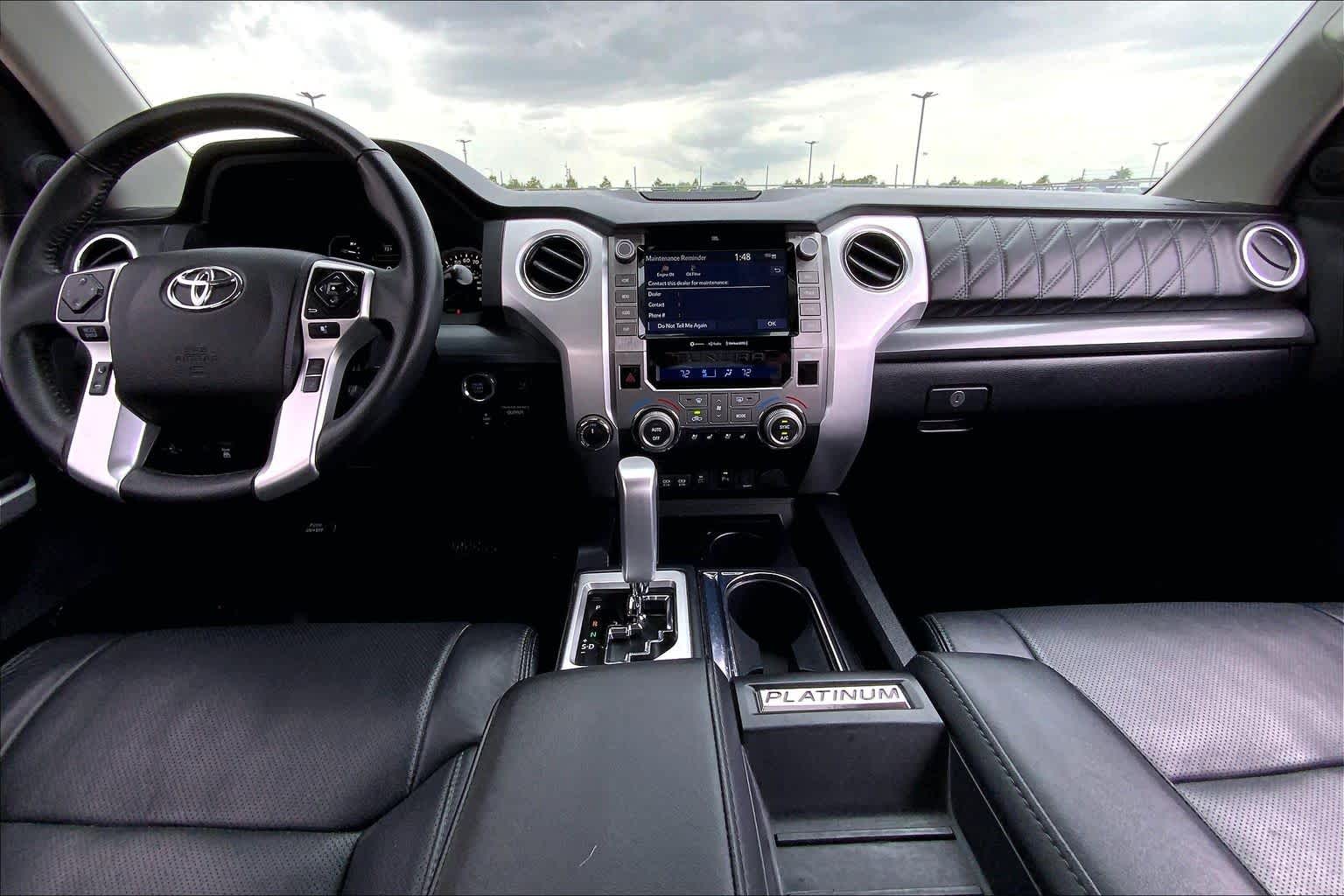 2021 Toyota Tundra Platinum Wind Chill Pearl at Group 1 Toyota Southwest