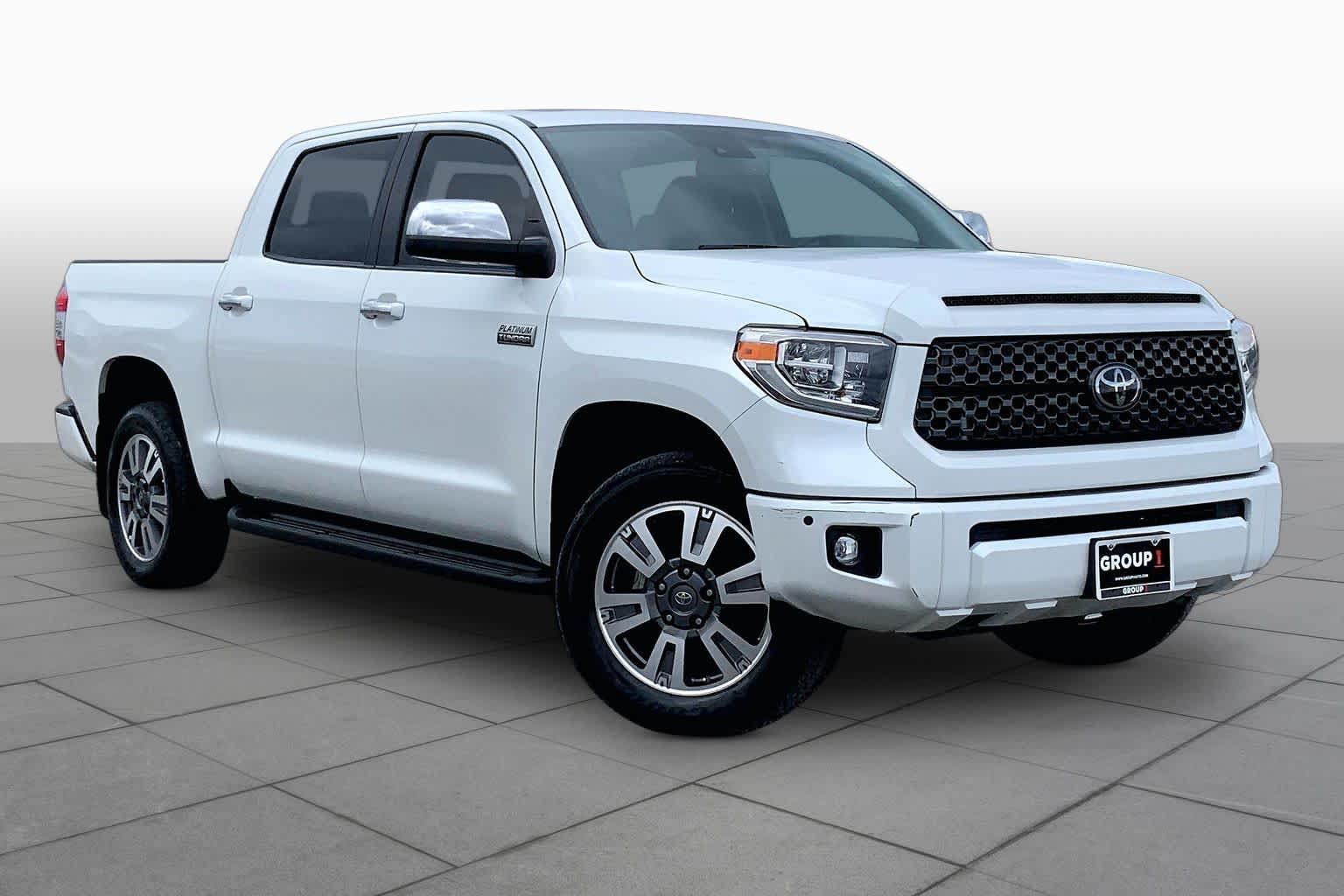 2021 Toyota Tundra Platinum Wind Chill Pearl at Group 1 Toyota Southwest
