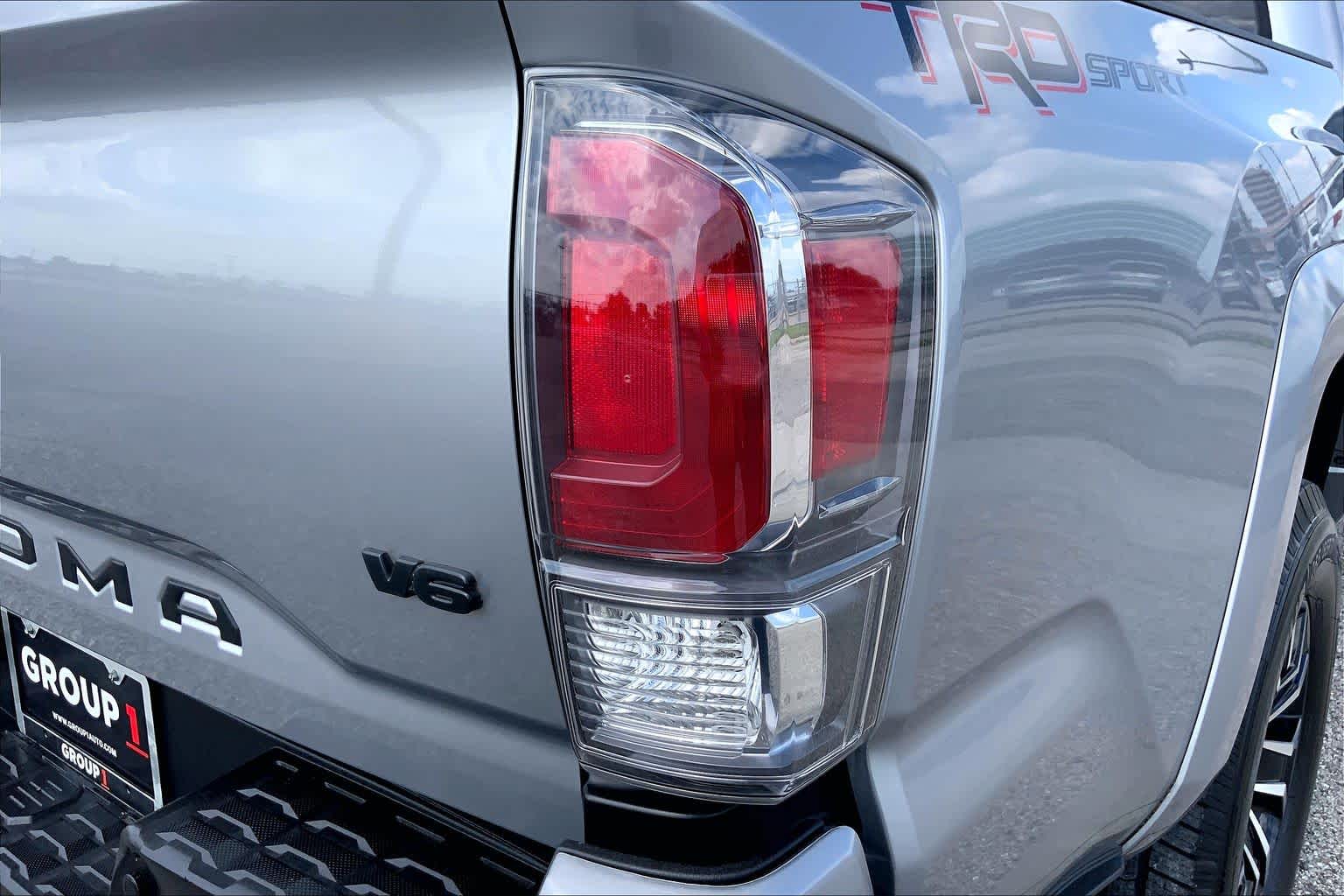 2021 Toyota Tacoma TRD Sport Silver Sky Metallic at Group 1 Toyota Southwest