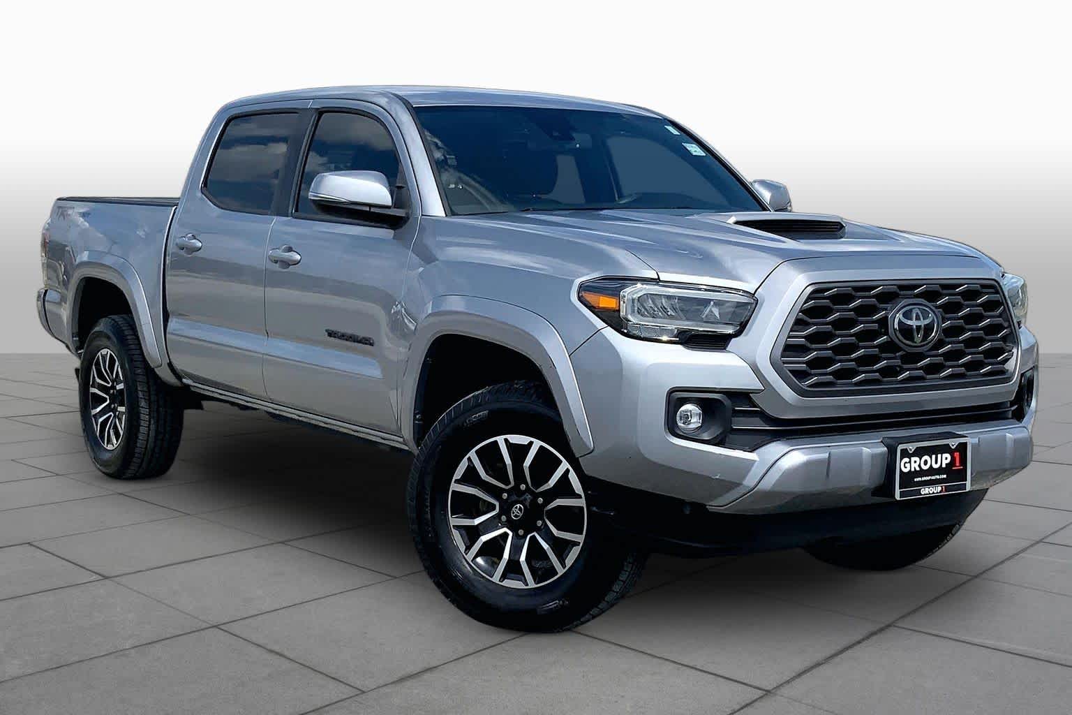 2021 Toyota Tacoma TRD Sport Silver Sky Metallic at Group 1 Toyota Southwest