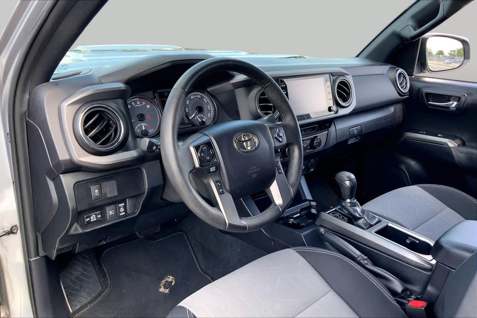 2021 Toyota Tacoma TRD Sport Silver Sky Metallic at Group 1 Toyota Southwest