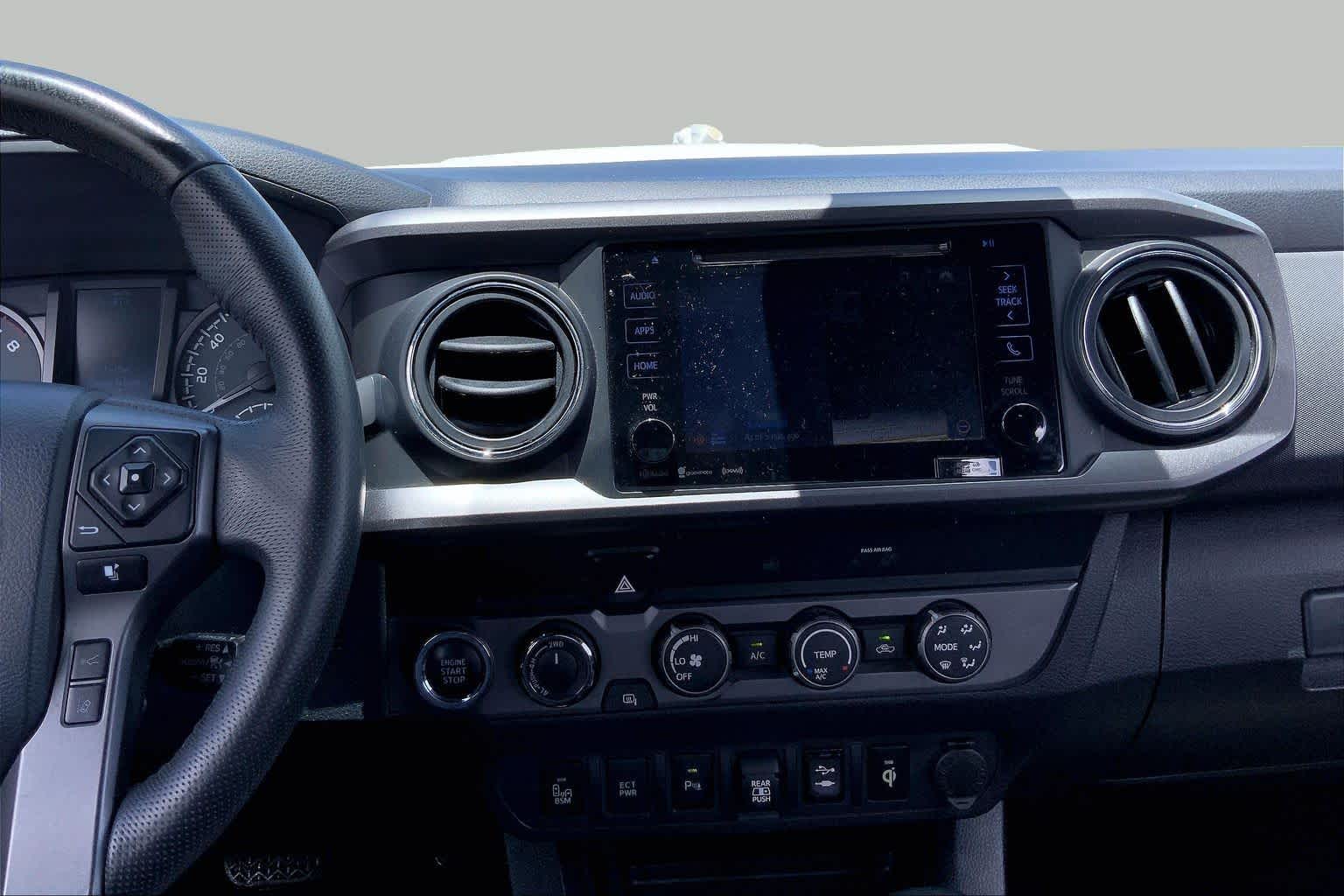 2019 Toyota Tacoma TRD Sport Super White at Tomball Ford