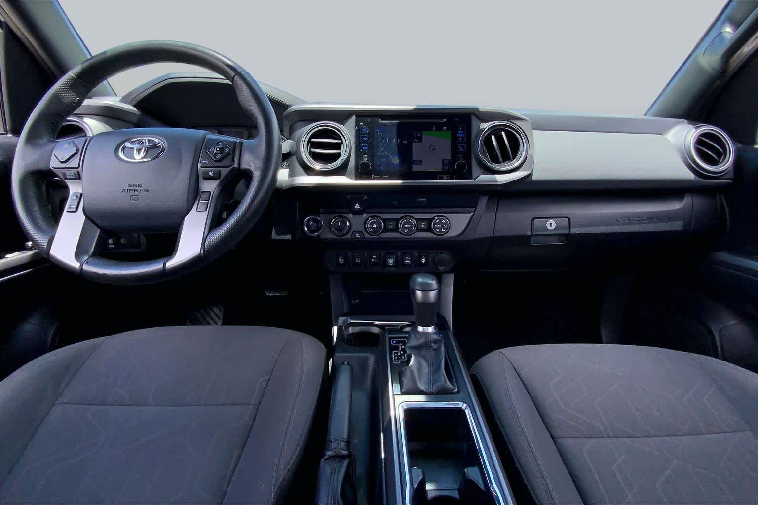 2019 Toyota Tacoma TRD Sport Super White at Tomball Ford