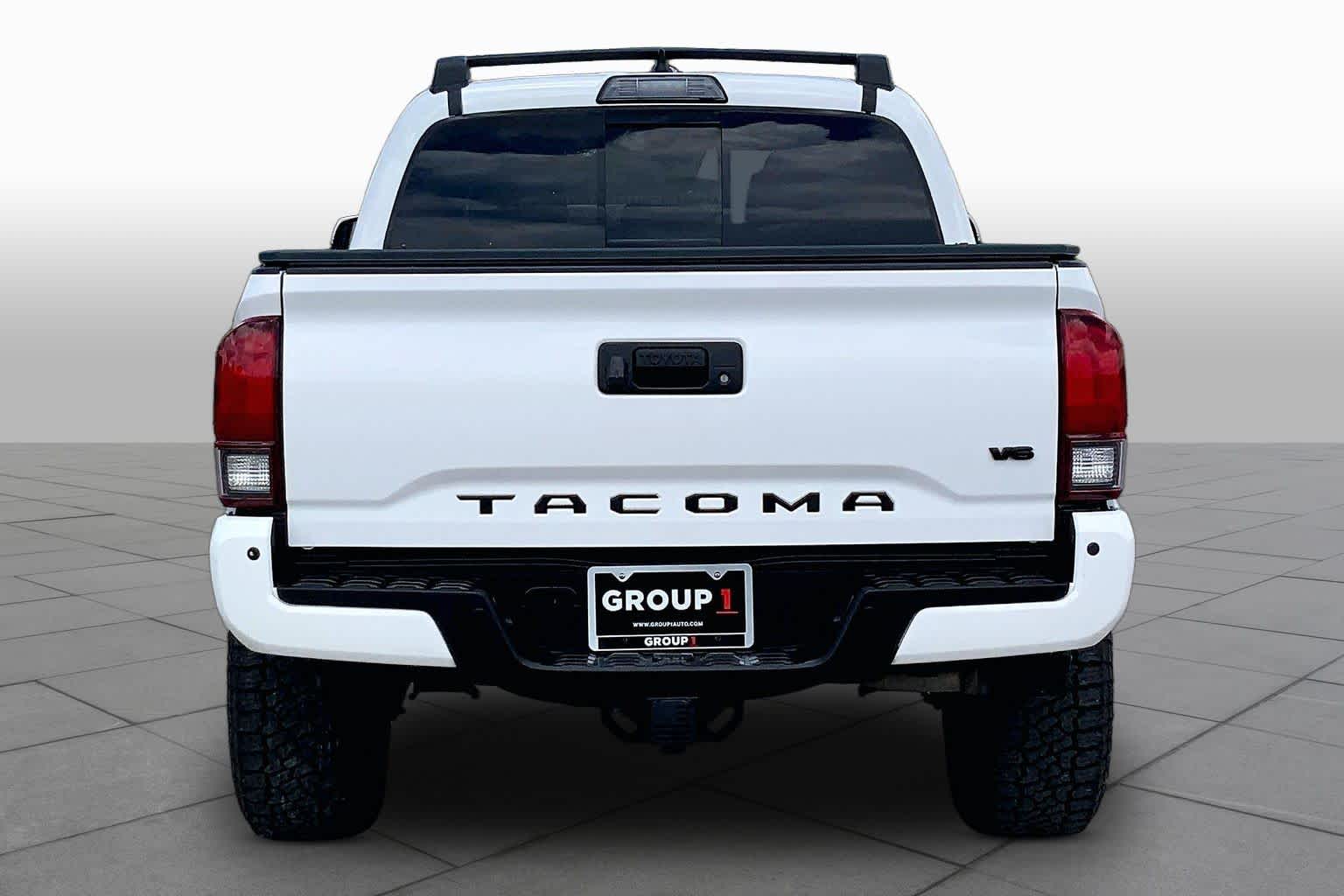 2019 Toyota Tacoma TRD Sport Super White at Tomball Ford