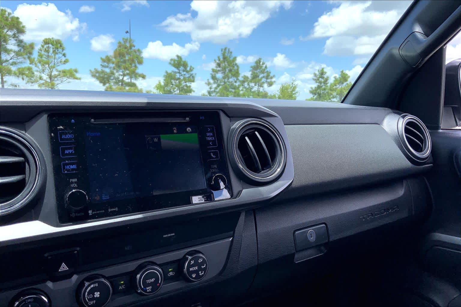 2019 Toyota Tacoma TRD Sport Super White at Tomball Ford