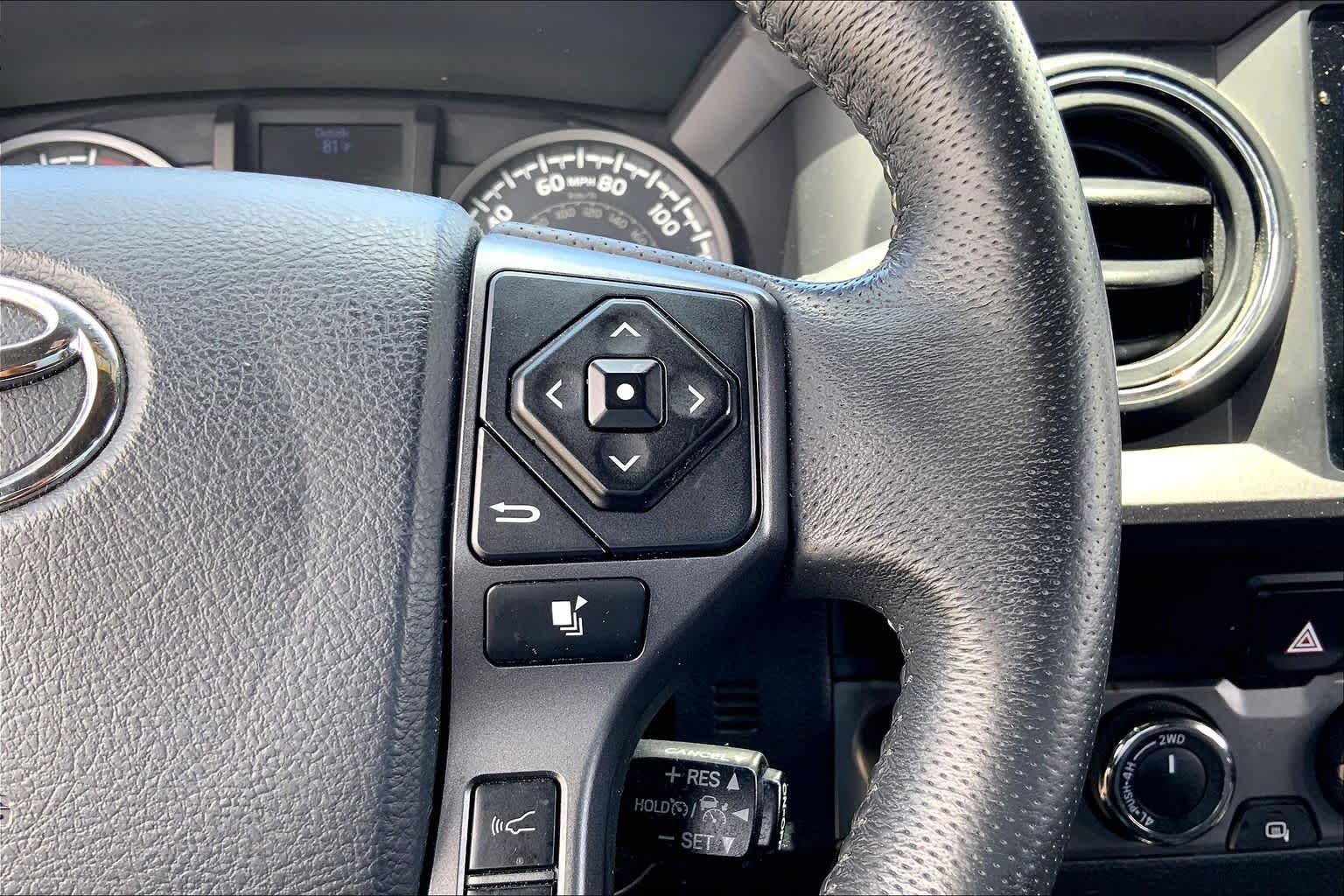 2019 Toyota Tacoma TRD Sport Super White at Tomball Ford