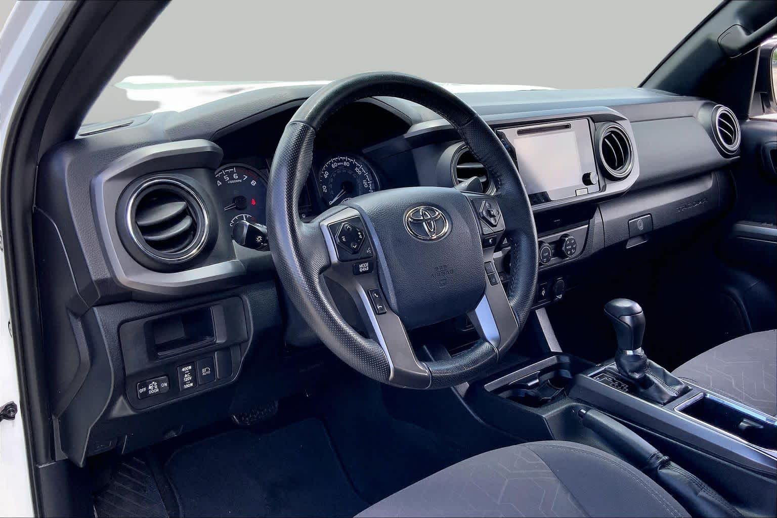 2019 Toyota Tacoma TRD Sport Super White at Tomball Ford