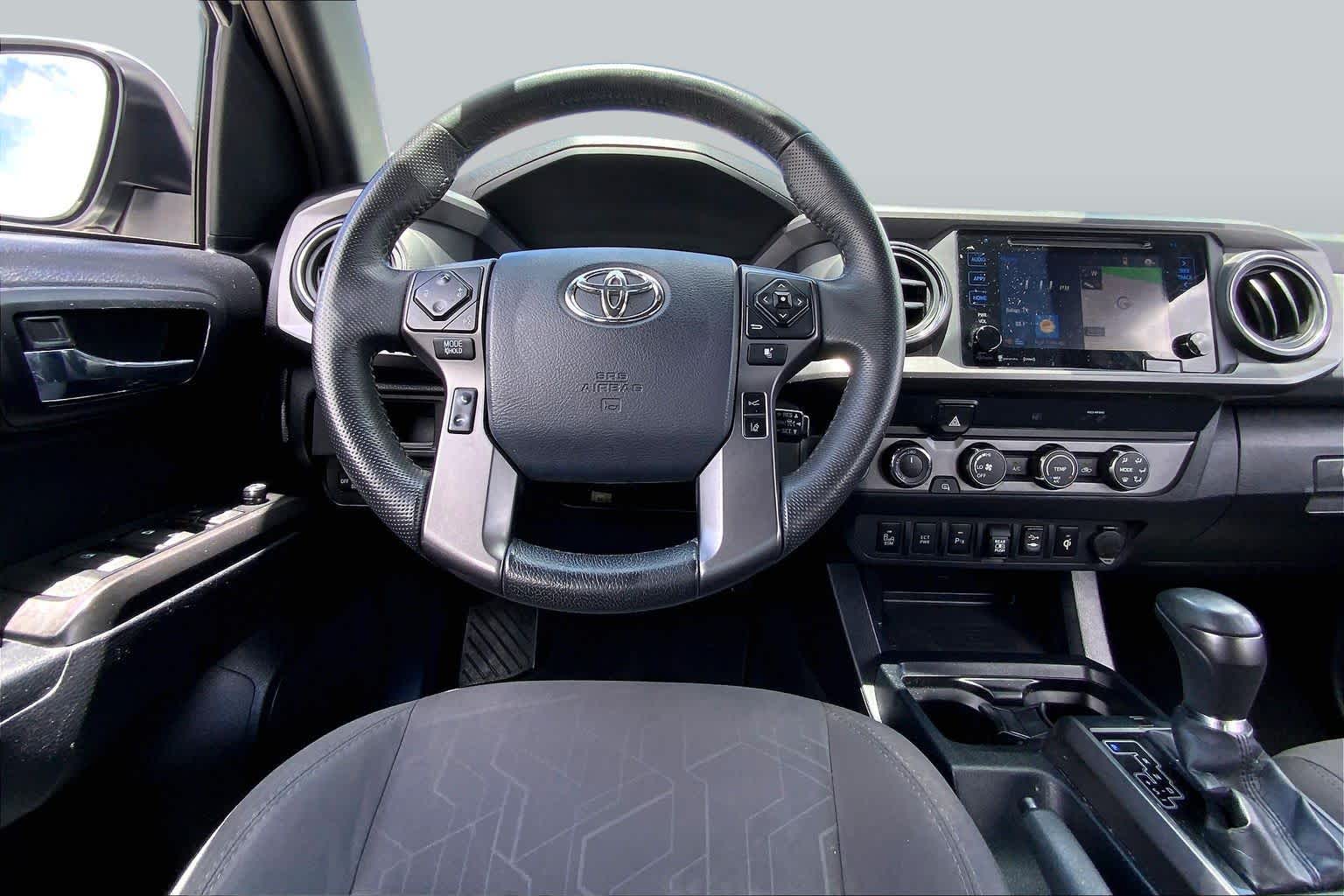 2019 Toyota Tacoma TRD Sport Super White at Tomball Ford