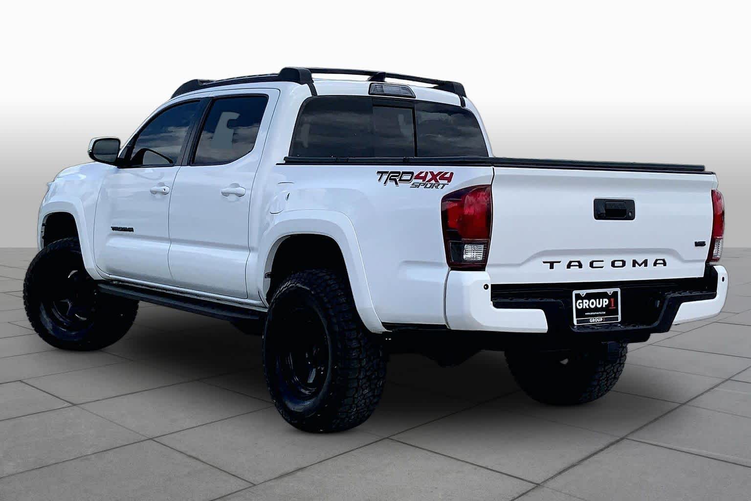 2019 Toyota Tacoma TRD Sport Super White at Tomball Ford