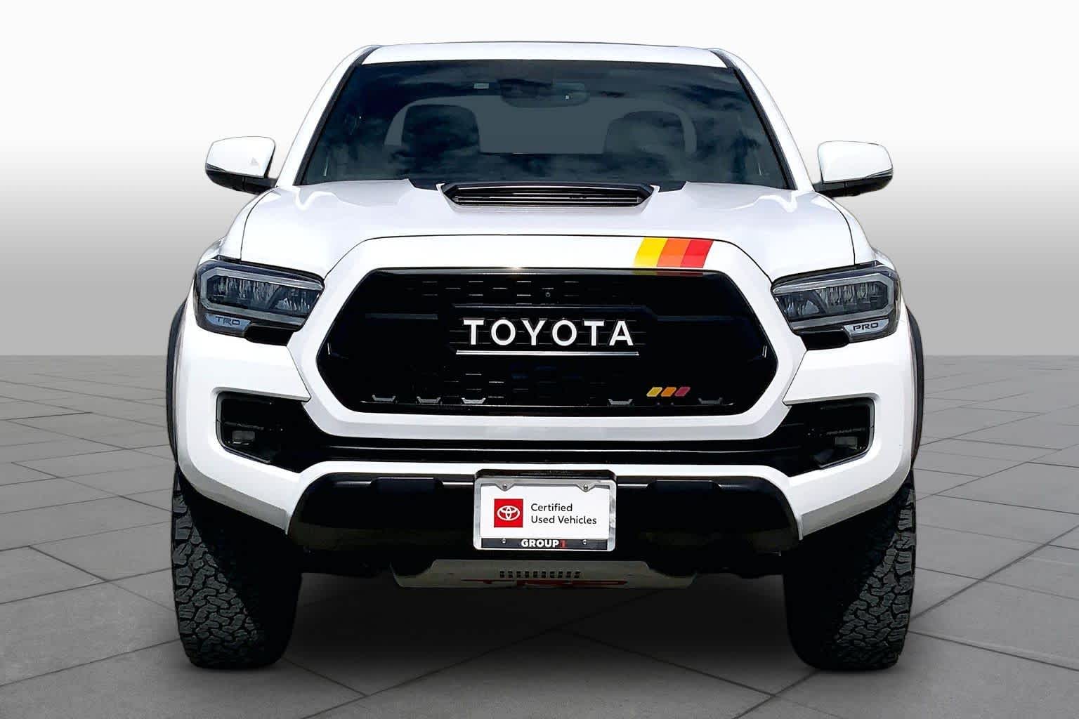 2020 Toyota Tacoma TRD Pro Super White at Group 1 Toyota Southwest