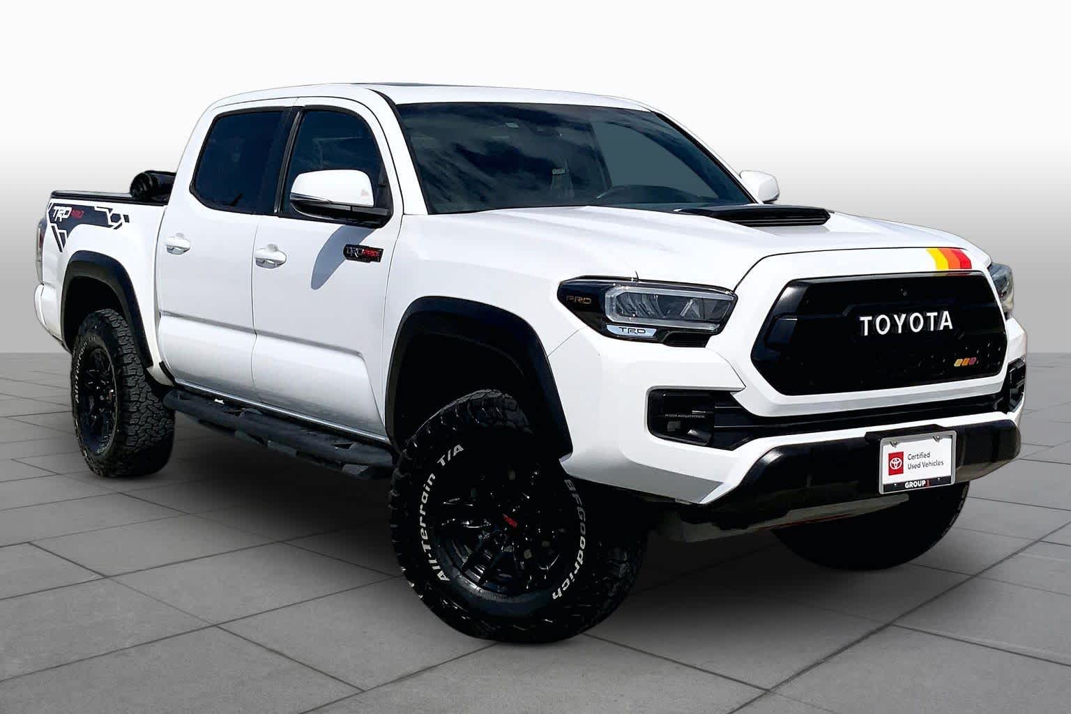 2020 Toyota Tacoma TRD Pro Super White at Group 1 Toyota Southwest