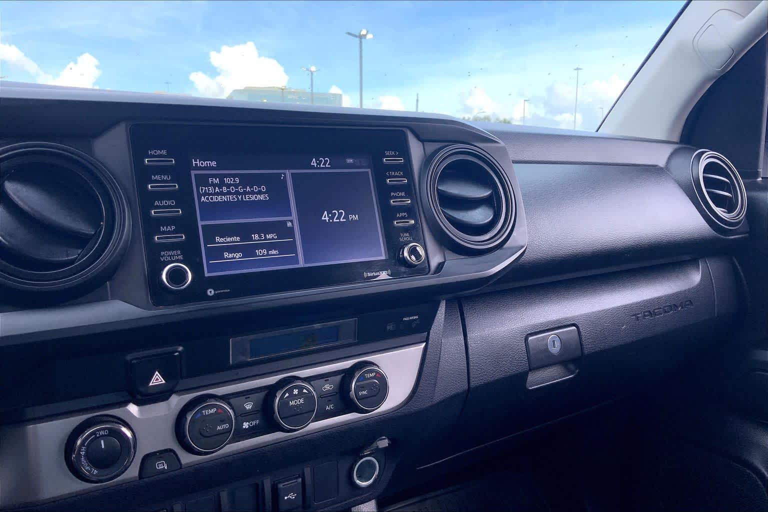 2021 Toyota Tacoma SR Super White at Group 1 Toyota Southwest