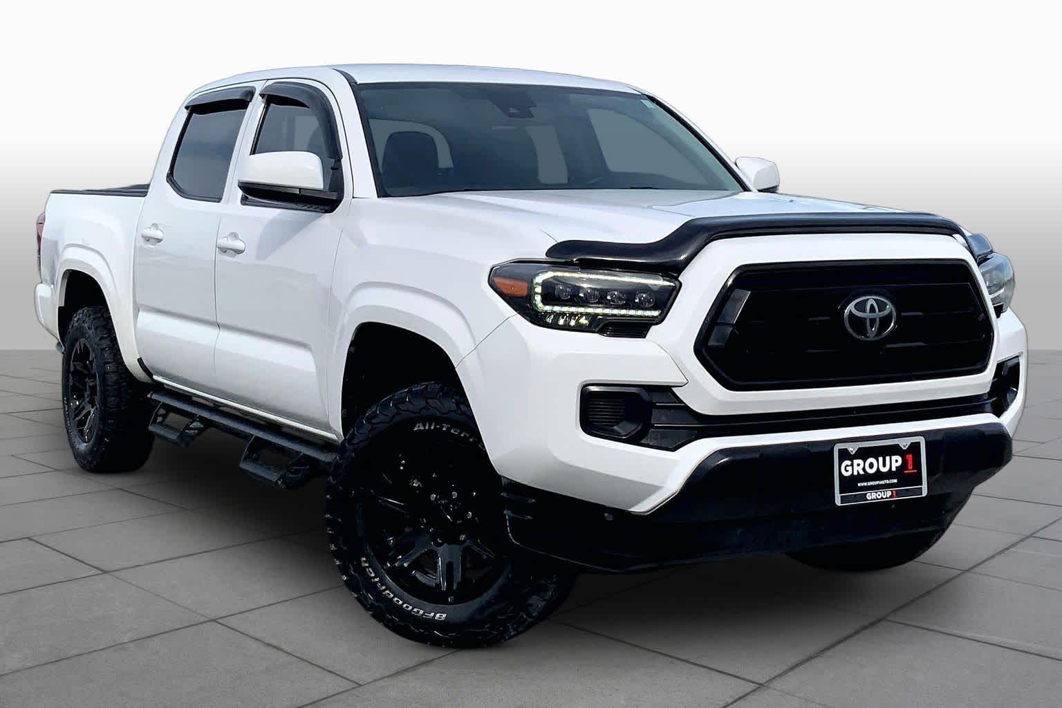 2021 Toyota Tacoma SR Super White at Group 1 Toyota Southwest