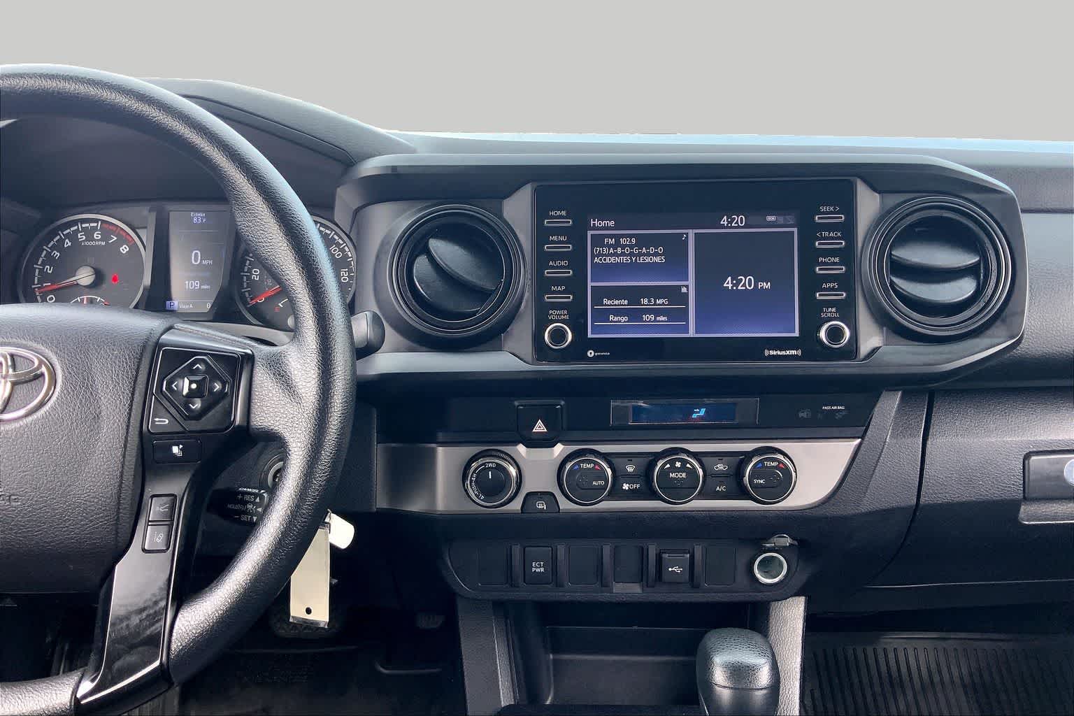 2021 Toyota Tacoma SR Super White at Group 1 Toyota Southwest