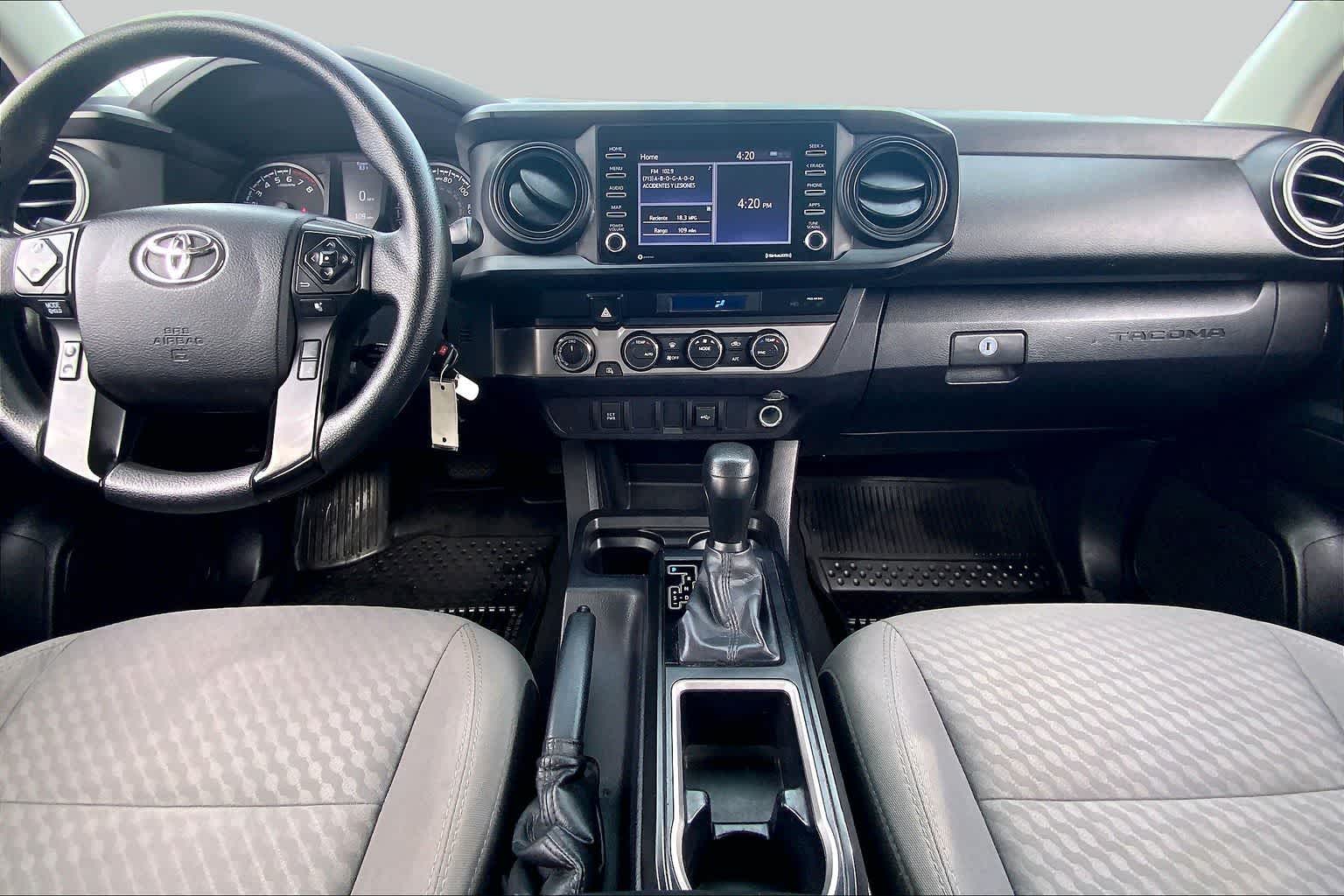 2021 Toyota Tacoma SR Super White at Group 1 Toyota Southwest