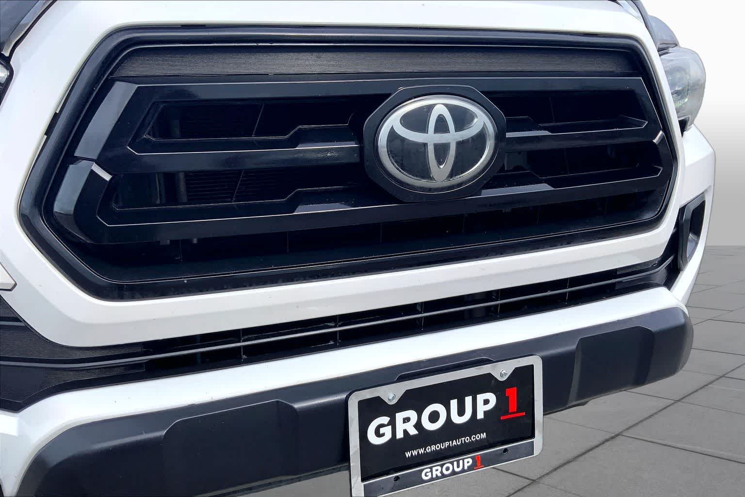 2021 Toyota Tacoma SR Super White at Group 1 Toyota Southwest