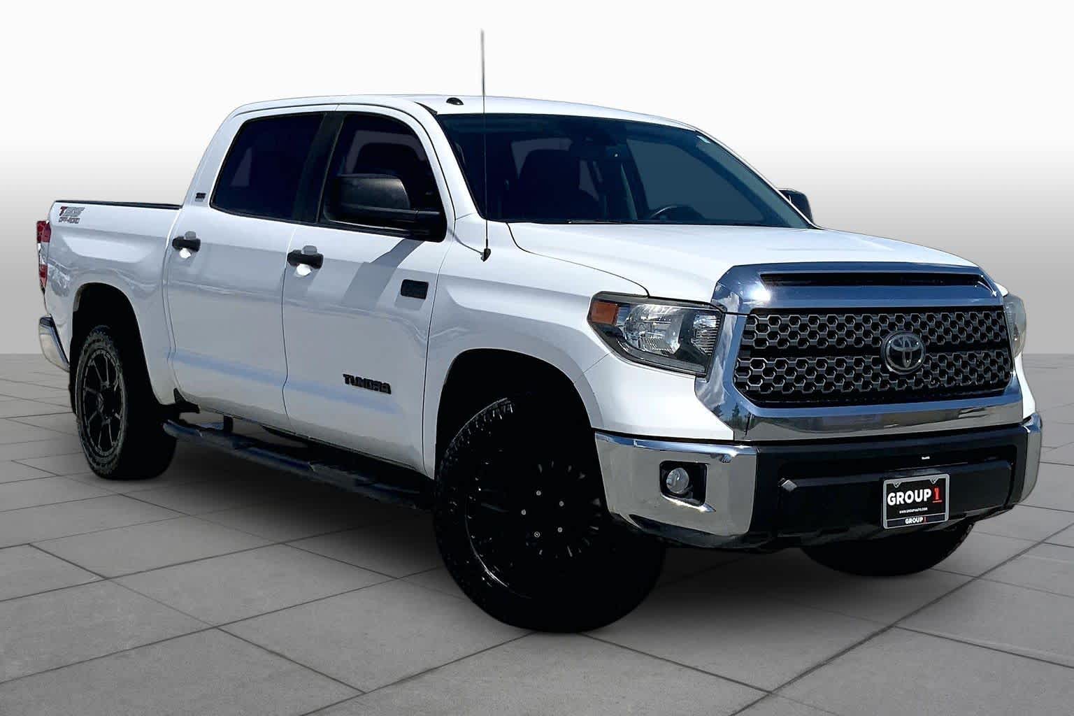 2019 Toyota Tundra SR5 Super White at Group 1 Toyota Southwest