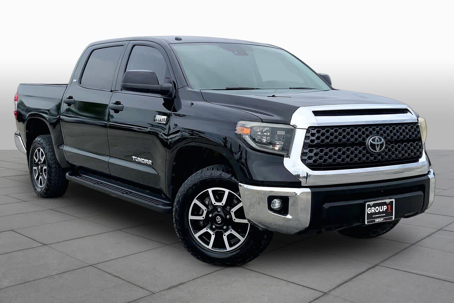 2019 Toyota Tundra SR5 Midnight Black Metallic at Group 1 Toyota Southwest