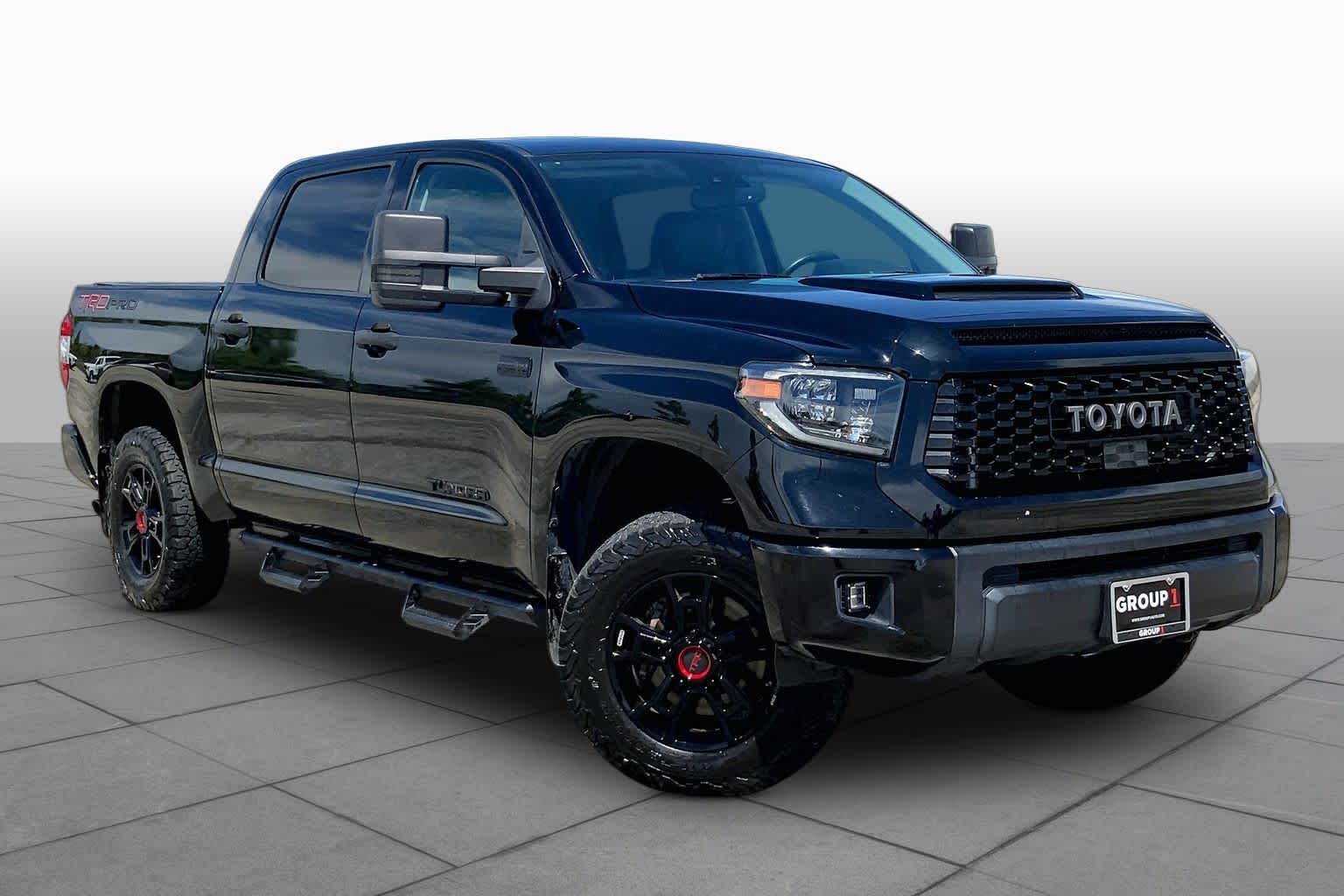 2020 Toyota Tundra TRD Pro Midnight Black Metallic at Group 1 Toyota Southwest