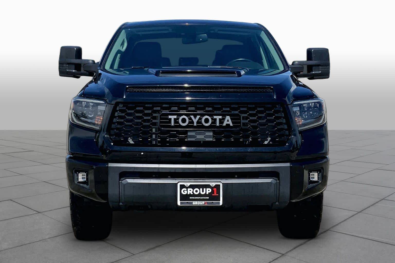 2020 Toyota Tundra TRD Pro Midnight Black Metallic at Group 1 Toyota Southwest