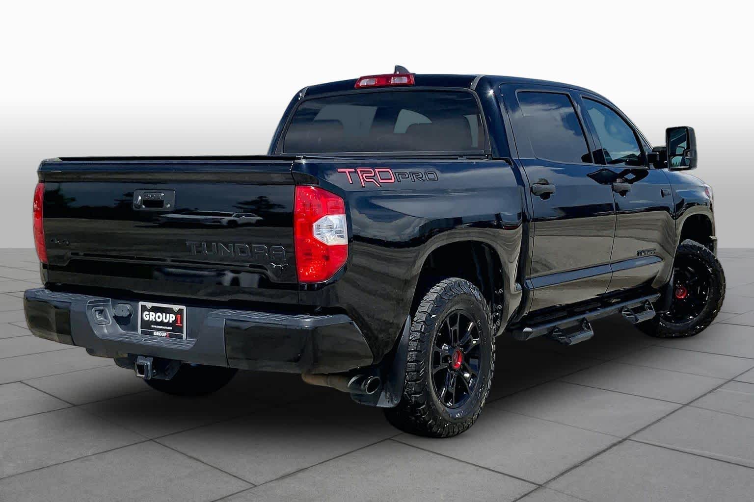2020 Toyota Tundra TRD Pro Midnight Black Metallic at Group 1 Toyota Southwest
