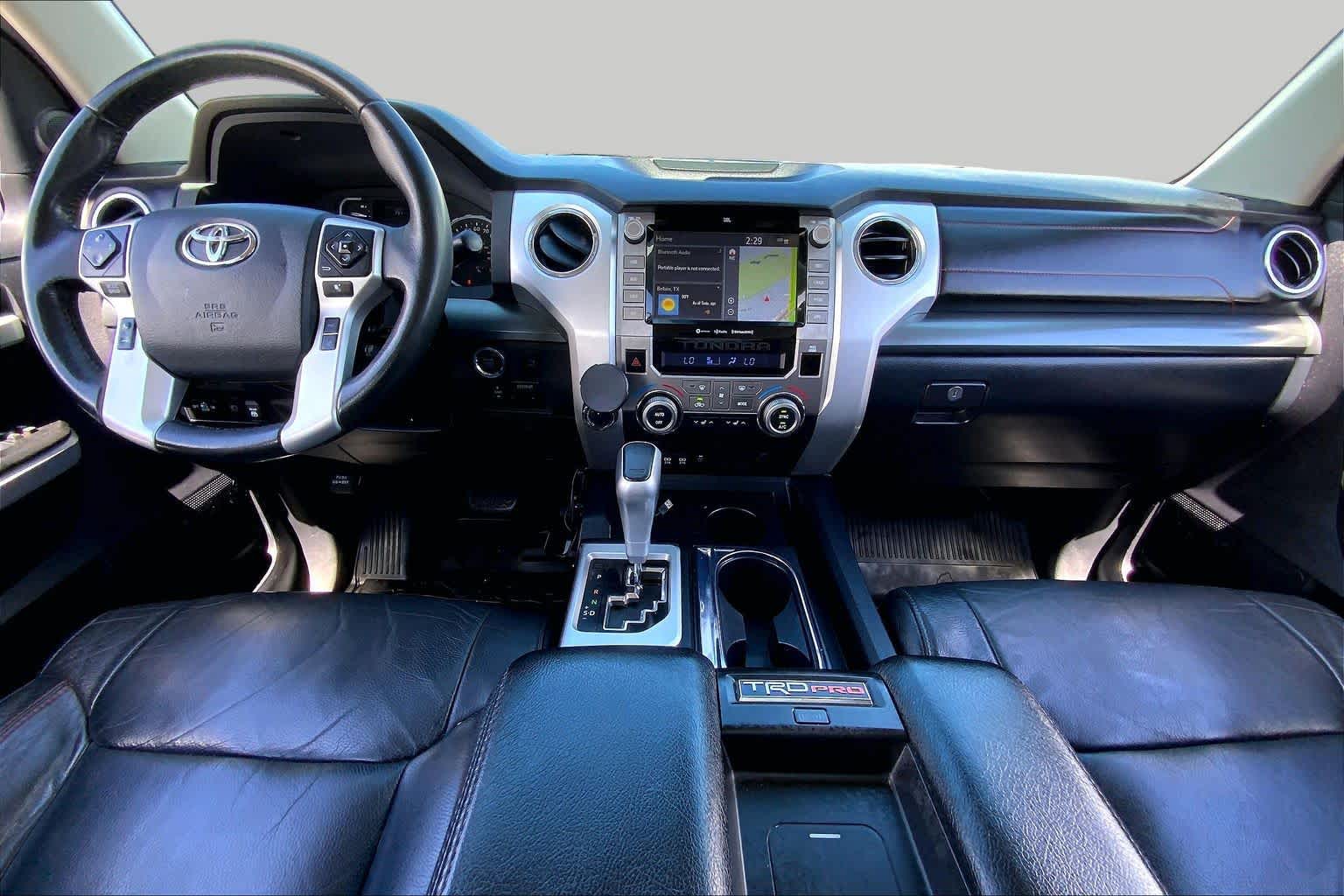 2020 Toyota Tundra TRD Pro Midnight Black Metallic at Group 1 Toyota Southwest