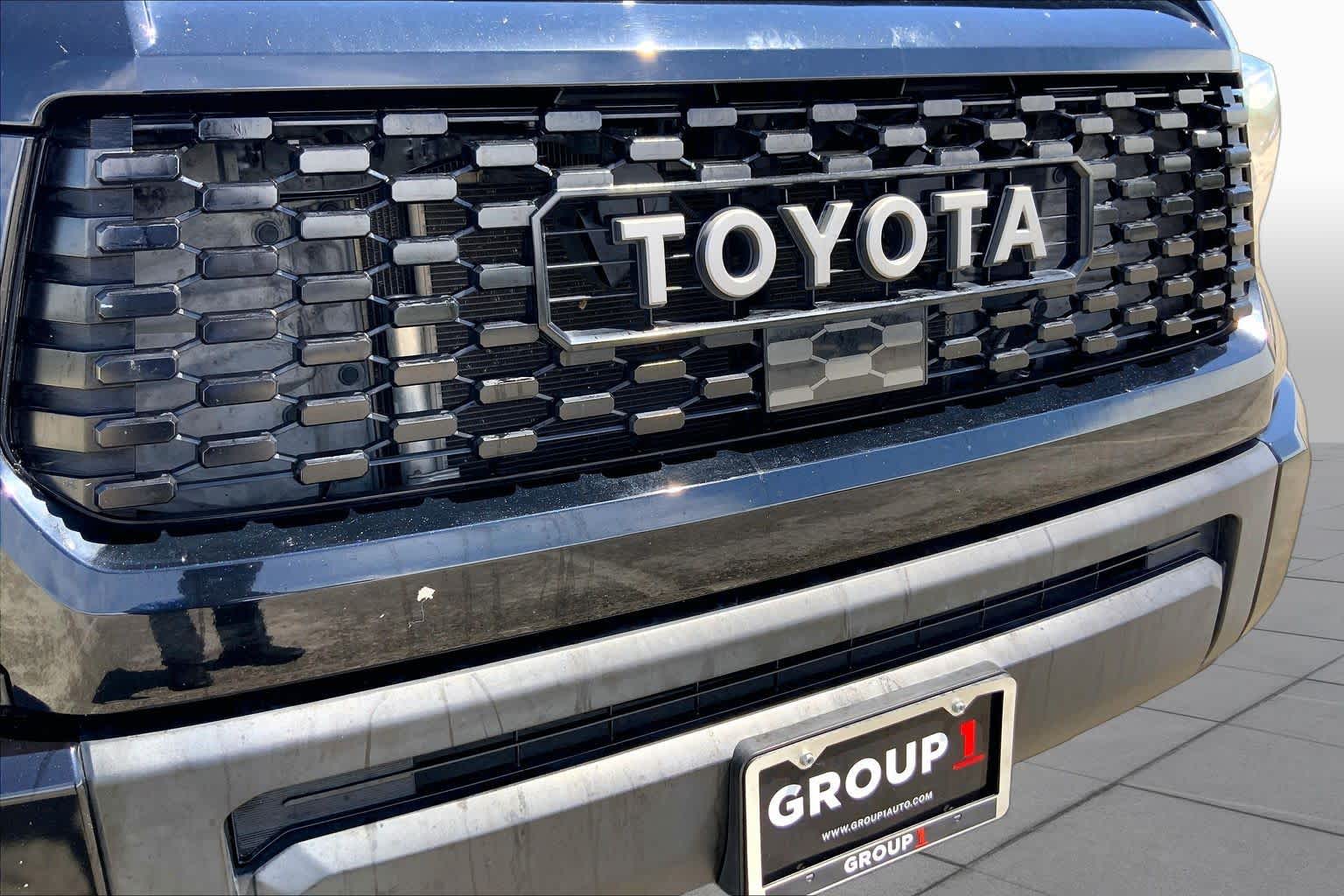 2020 Toyota Tundra TRD Pro Midnight Black Metallic at Group 1 Toyota Southwest