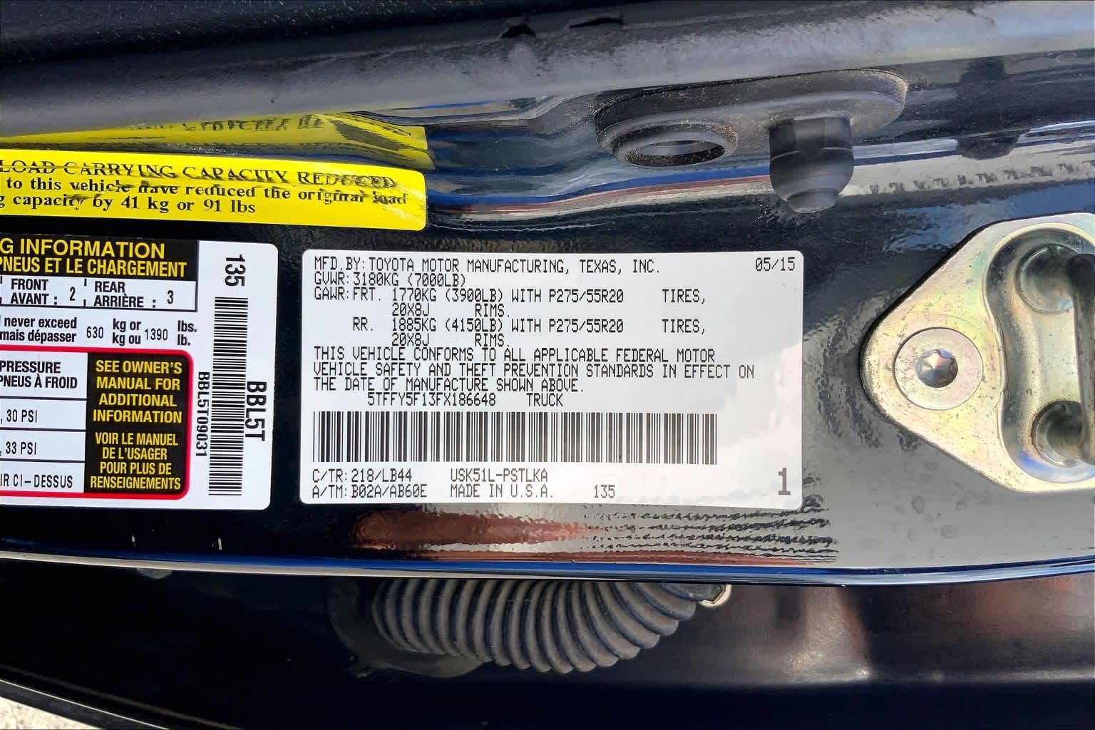 2015 Toyota Tundra photo 35 of 35