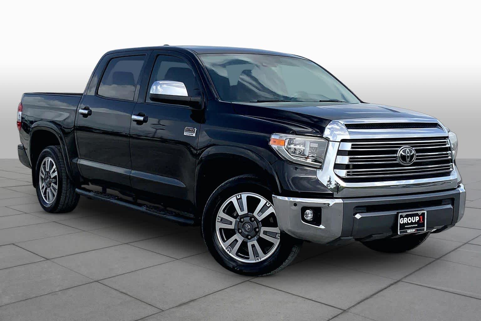 2020 Toyota Tundra 1794 Edition Midnight Black Metallic at Group 1 Toyota Southwest