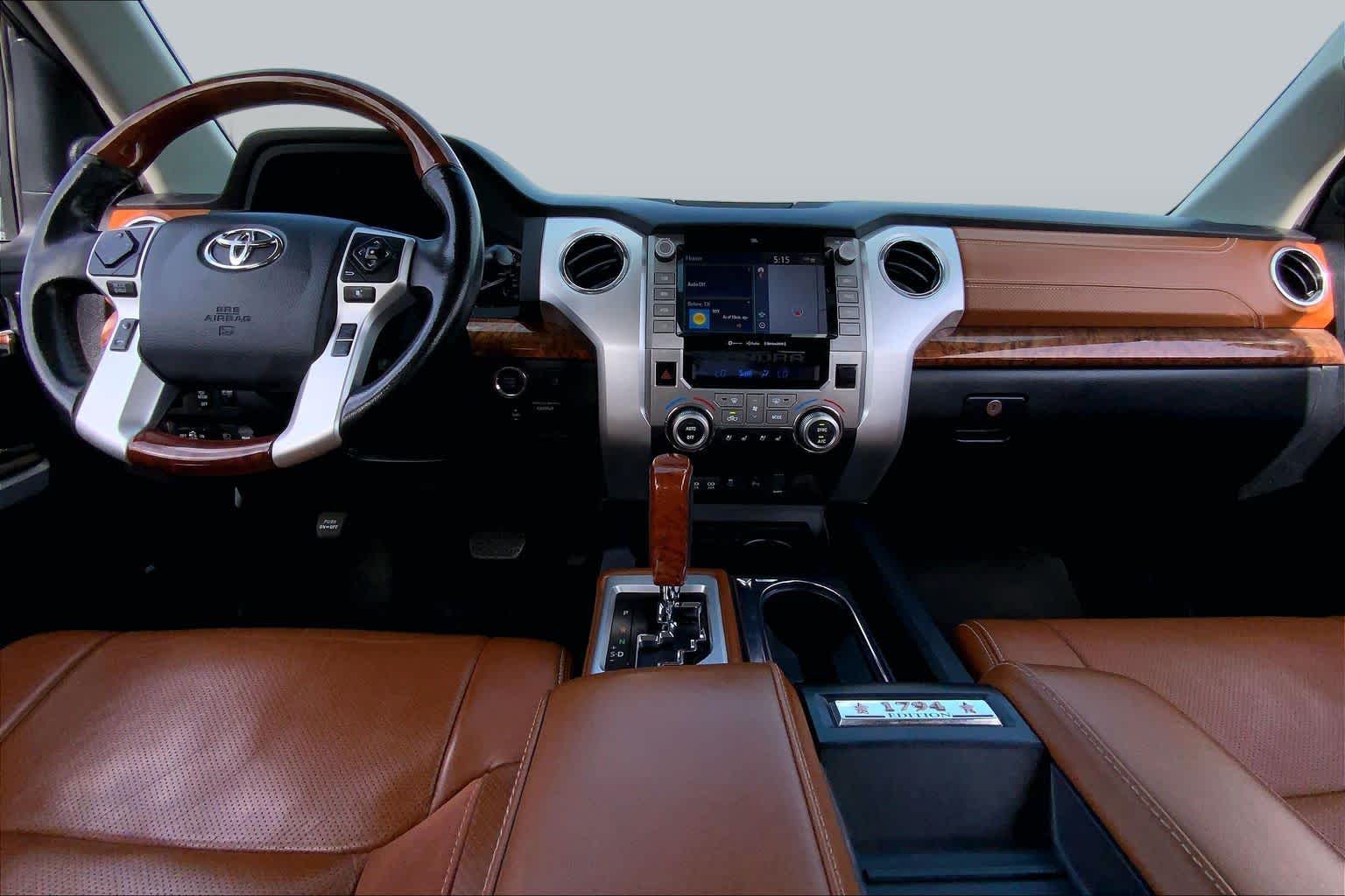 2020 Toyota Tundra 1794 Edition Midnight Black Metallic at Group 1 Toyota Southwest