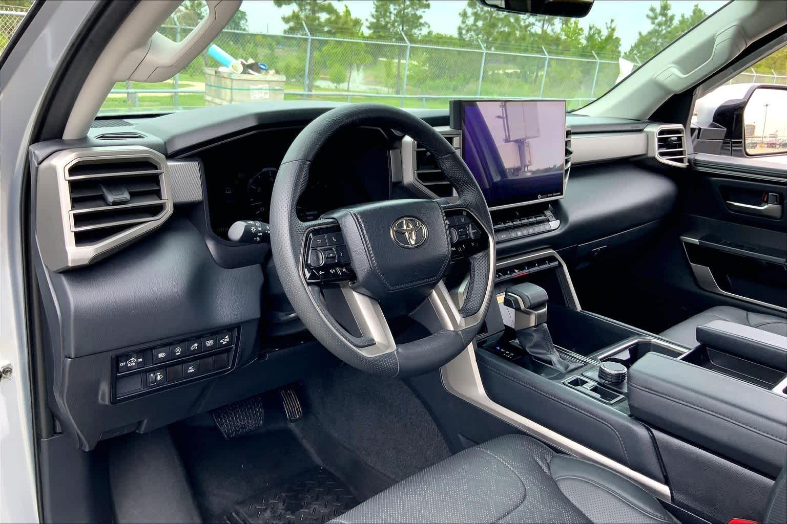 2024 Toyota Tundra Limited Celestial Silver Metallic at Group 1 Toyota Southwest
