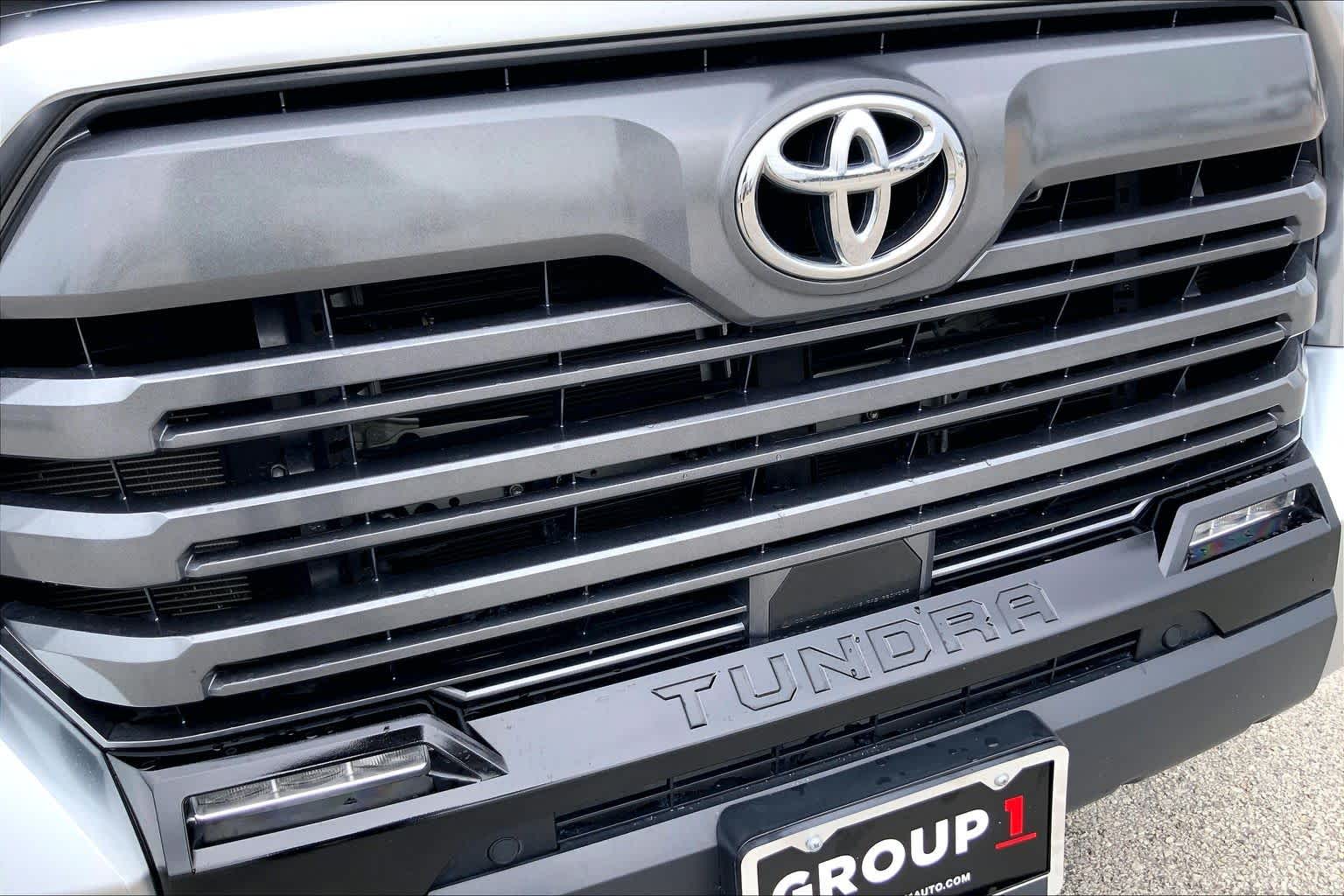 2024 Toyota Tundra Limited Celestial Silver Metallic at Group 1 Toyota Southwest