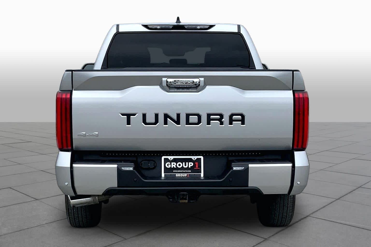 2024 Toyota Tundra Limited Celestial Silver Metallic at Group 1 Toyota Southwest