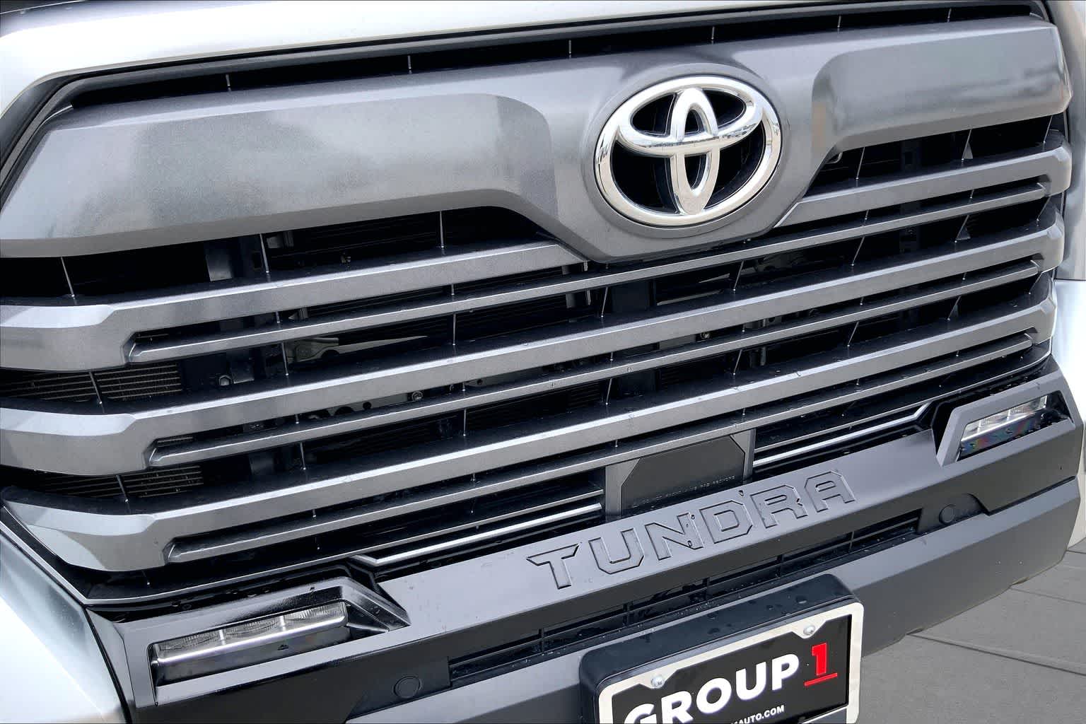 2024 Toyota Tundra Limited Celestial Silver Metallic at Group 1 Toyota Southwest