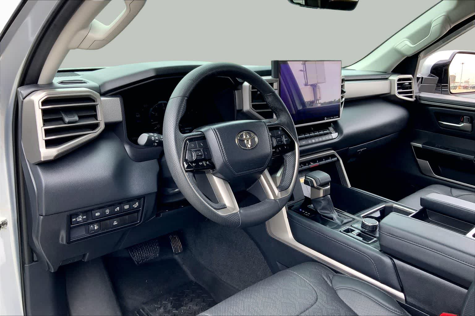 2024 Toyota Tundra Limited Celestial Silver Metallic at Group 1 Toyota Southwest