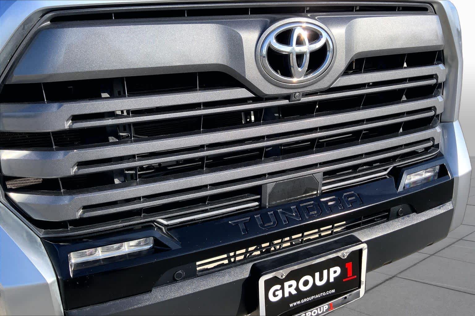 2024 Toyota Tundra Limited Celestial Silver Metallic at Group 1 Toyota Southwest