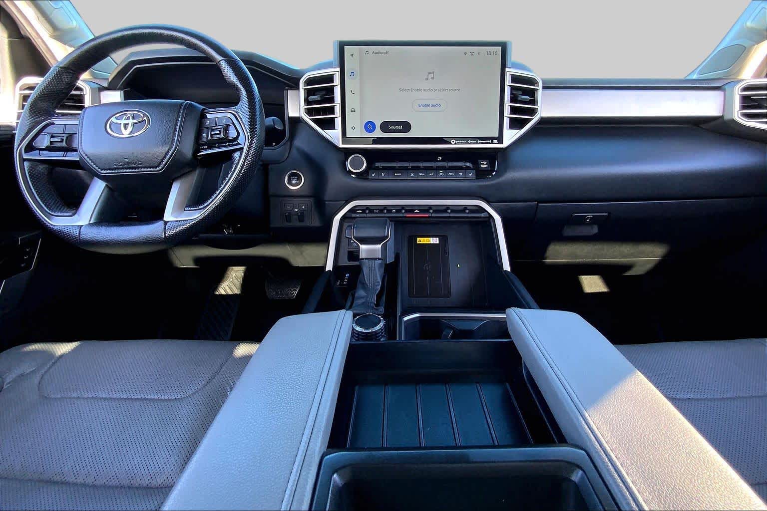 2024 Toyota Tundra Limited Celestial Silver Metallic at Group 1 Toyota Southwest