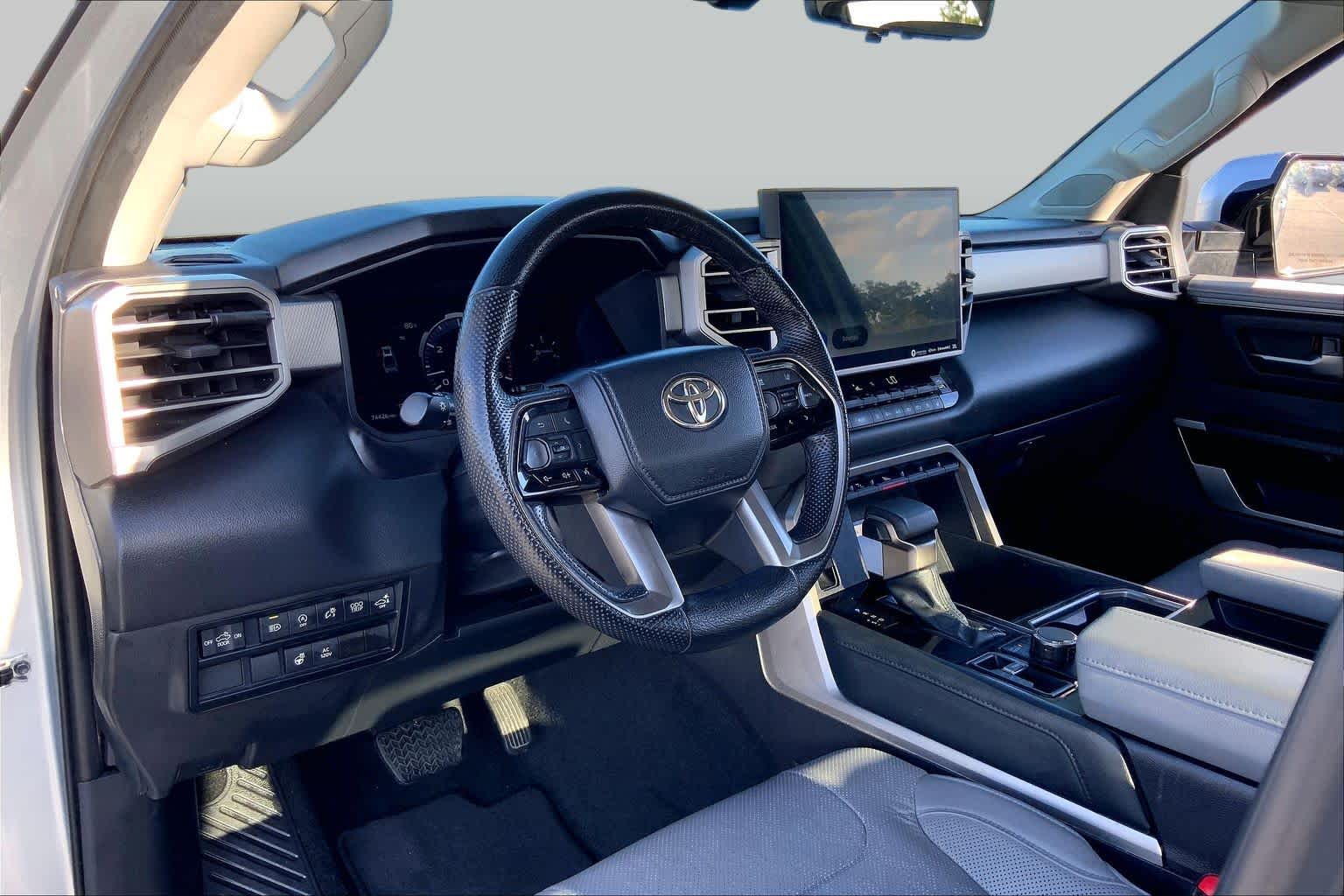 2024 Toyota Tundra Limited Celestial Silver Metallic at Group 1 Toyota Southwest