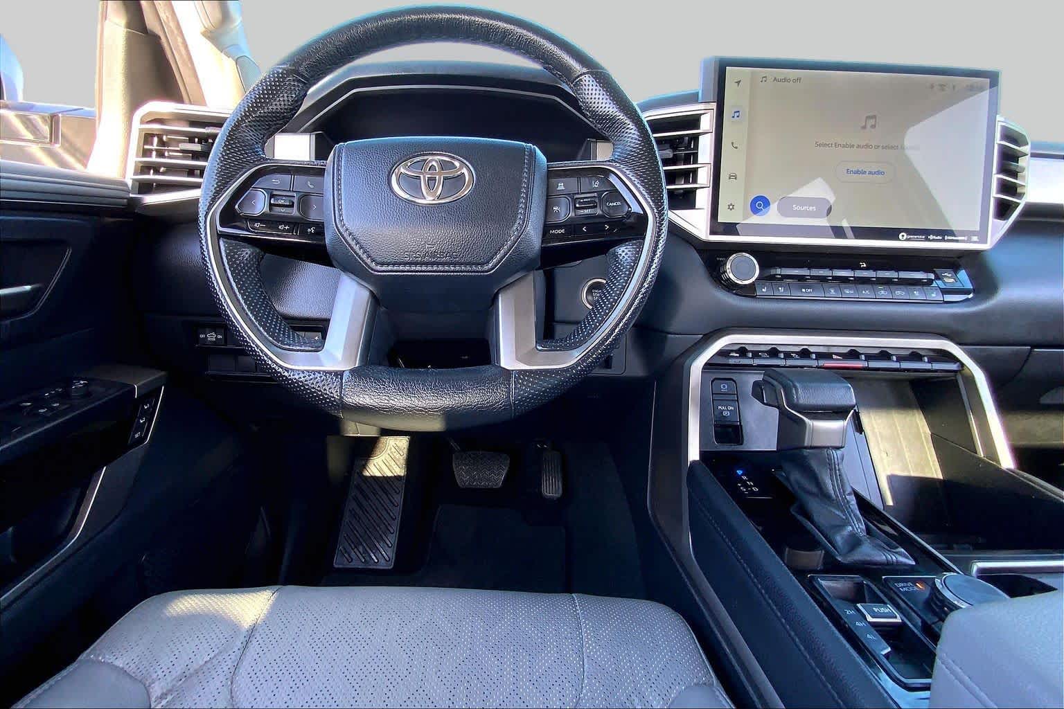 2024 Toyota Tundra Limited Celestial Silver Metallic at Group 1 Toyota Southwest