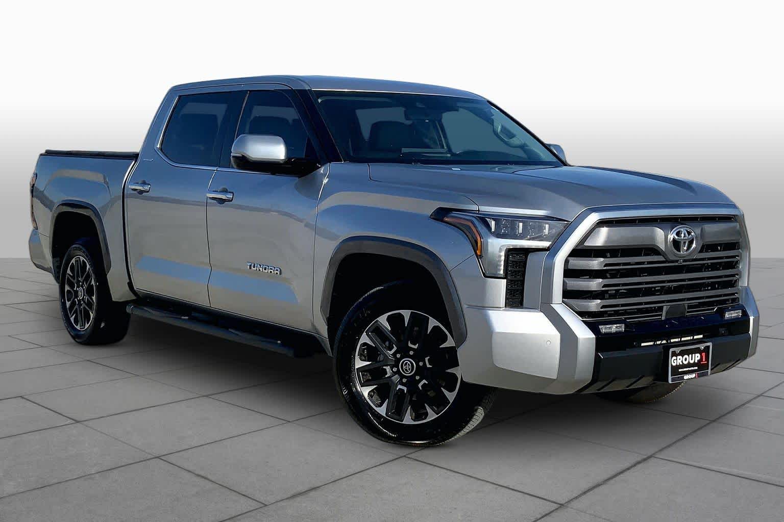 2024 Toyota Tundra Limited Celestial Silver Metallic at Group 1 Toyota Southwest