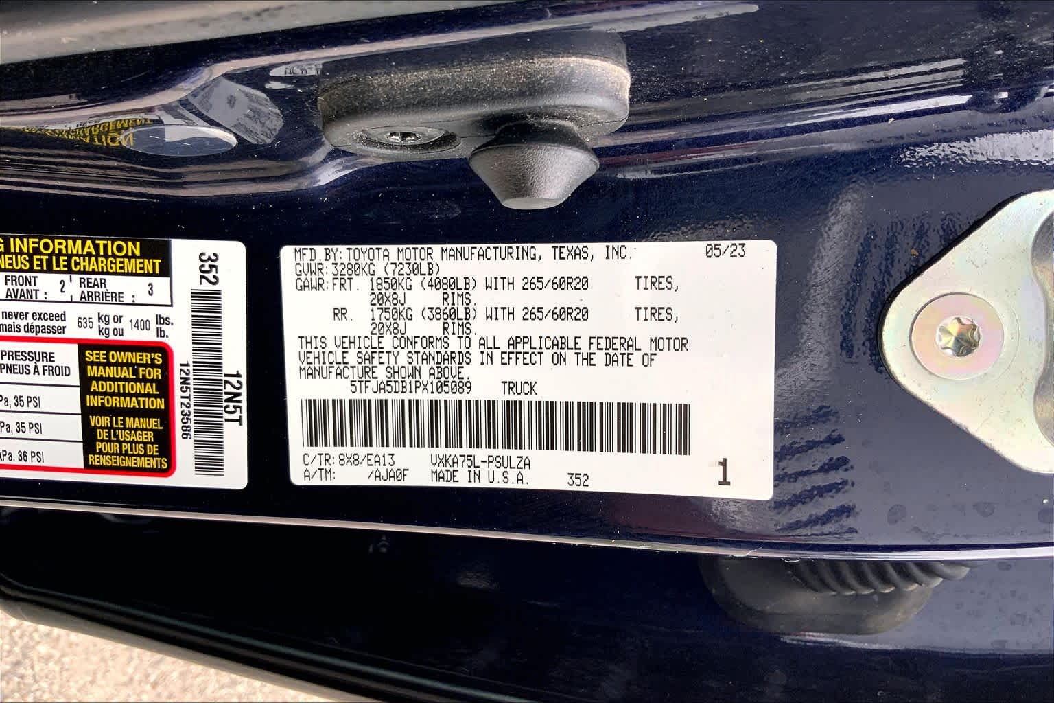 2023 Toyota Tundra Limited Blueprint at Group 1 GMC Buick South