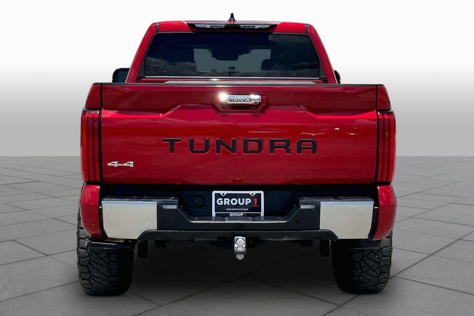 2024 Toyota Tundra Limited Supersonic Red at Group 1 Toyota Southwest