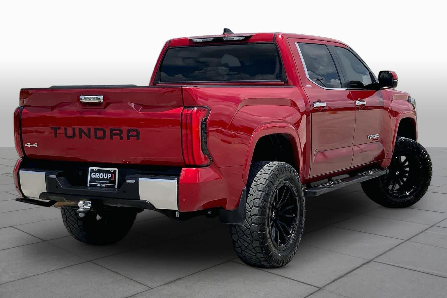 2024 Toyota Tundra Limited Supersonic Red at Group 1 Toyota Southwest