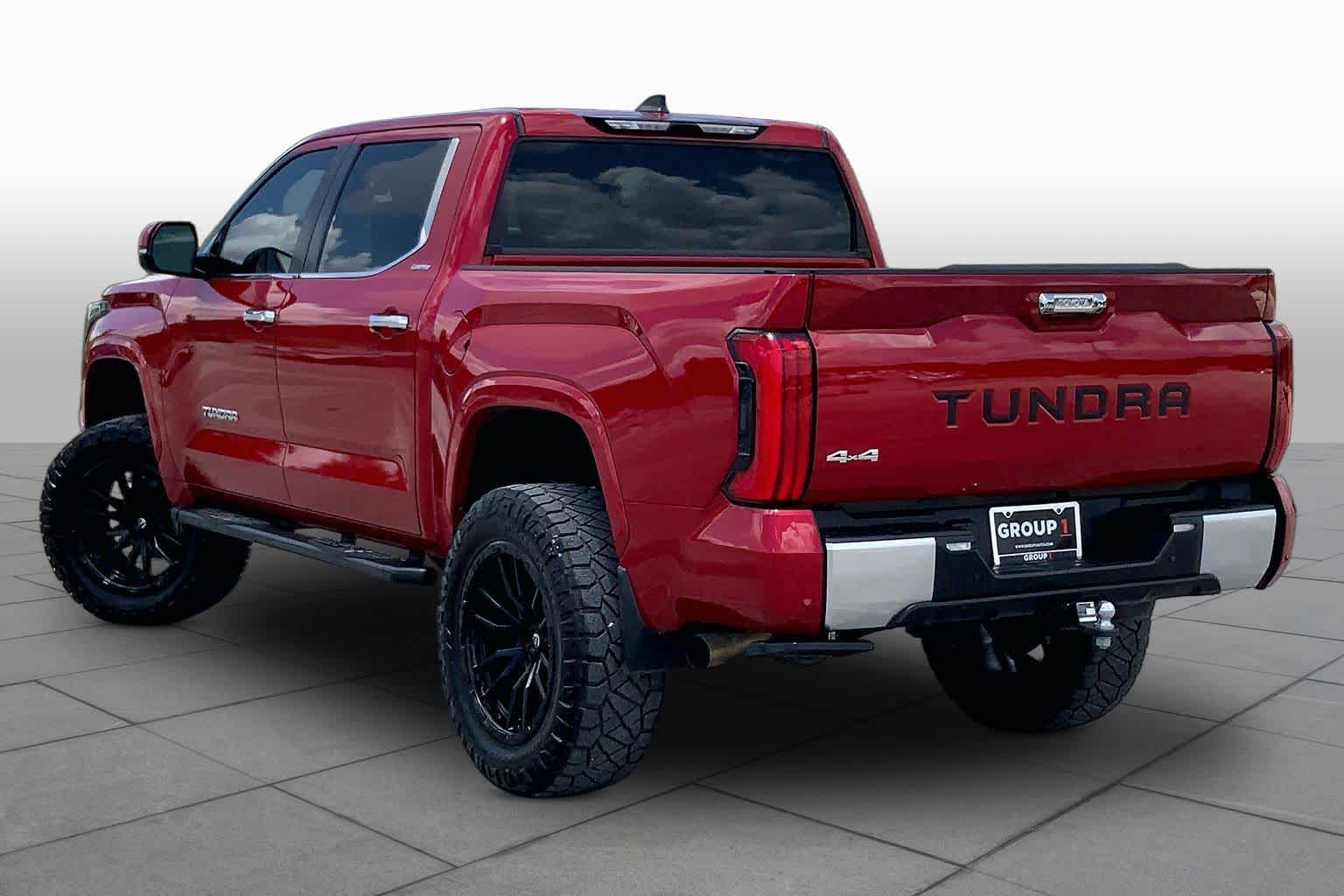 2024 Toyota Tundra Limited Supersonic Red at Group 1 Toyota Southwest