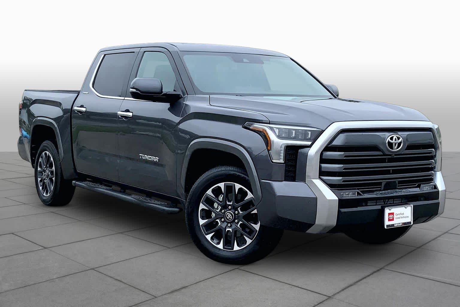 2025 Toyota Tundra Limited Magnetic Gray Metallic at Group 1 Toyota Southwest